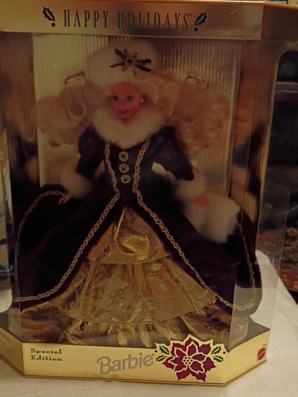 Barbie Purple & Gold Holiday Collector Doll #15646